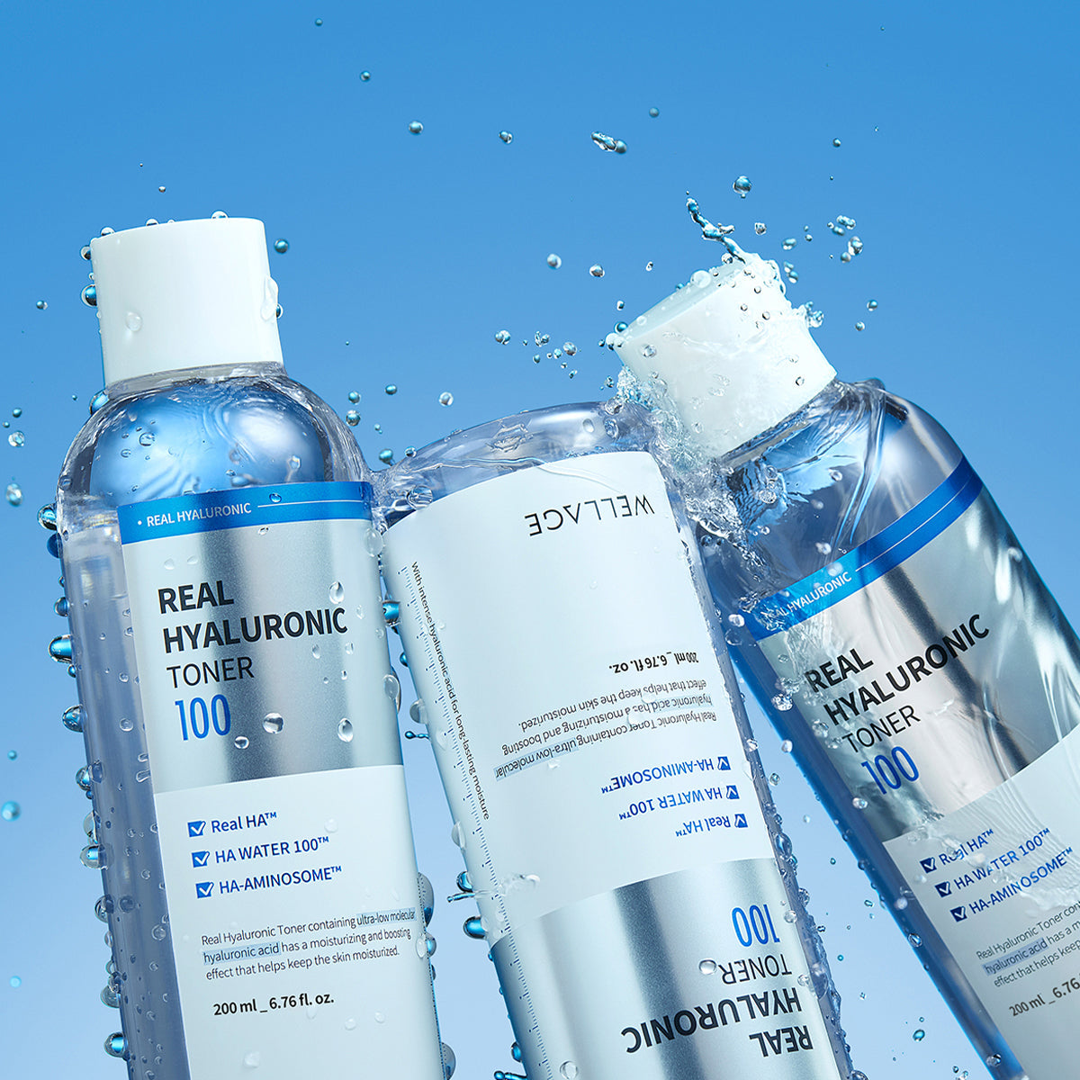 WELLAGE Real Hyaluronic Toner 200mL