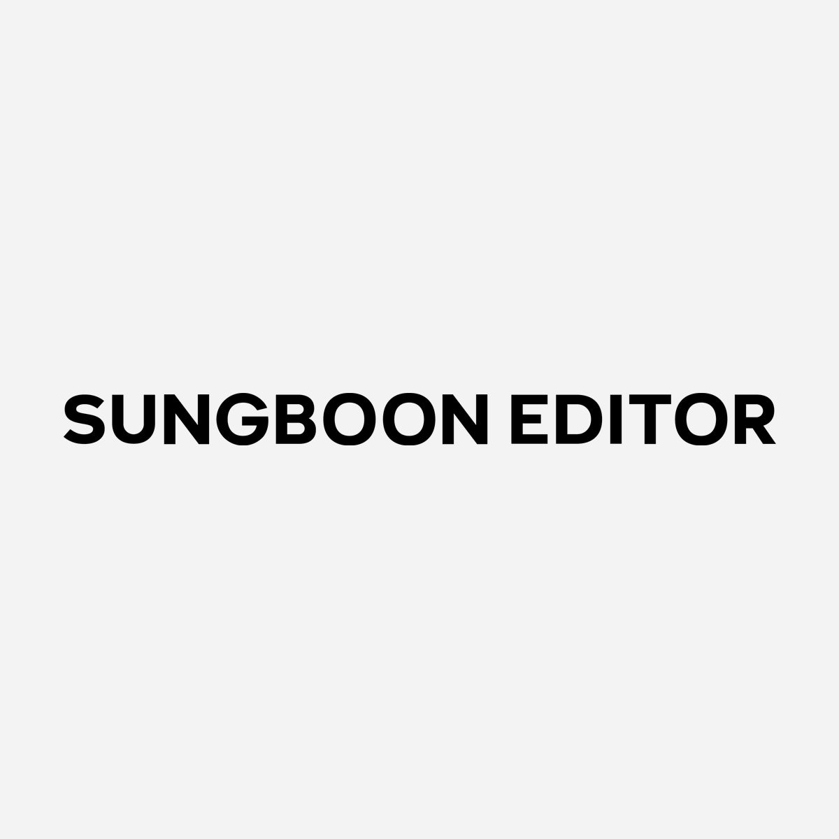 Sungboon Editor