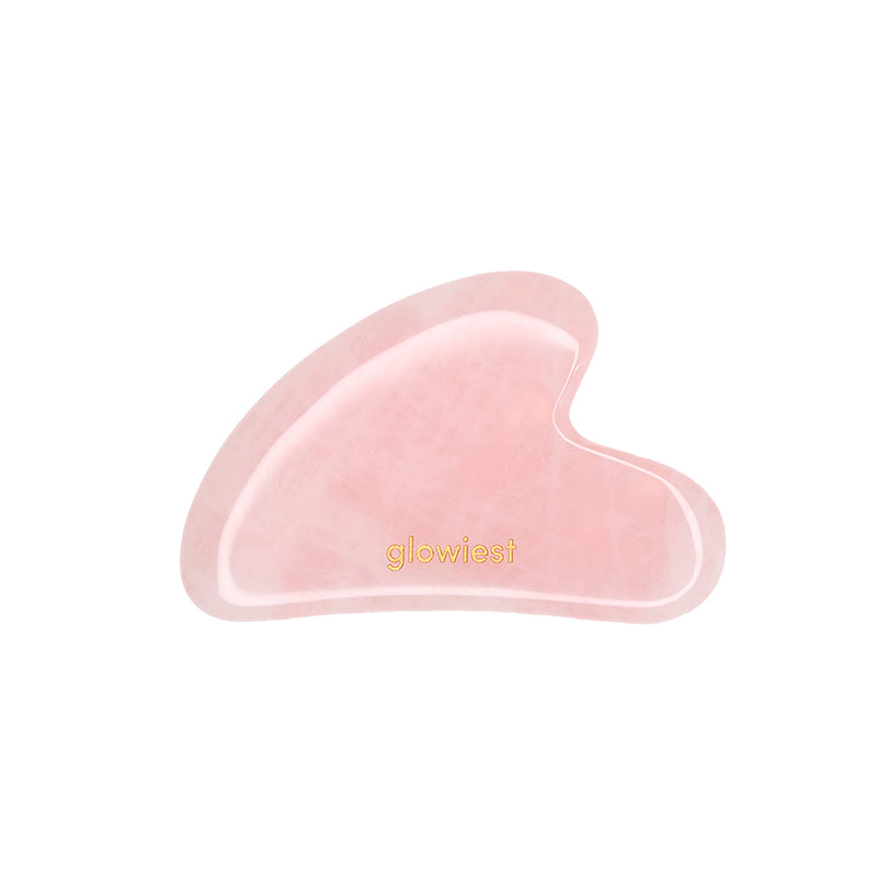 glowiest Rose Quartz Gua Sha