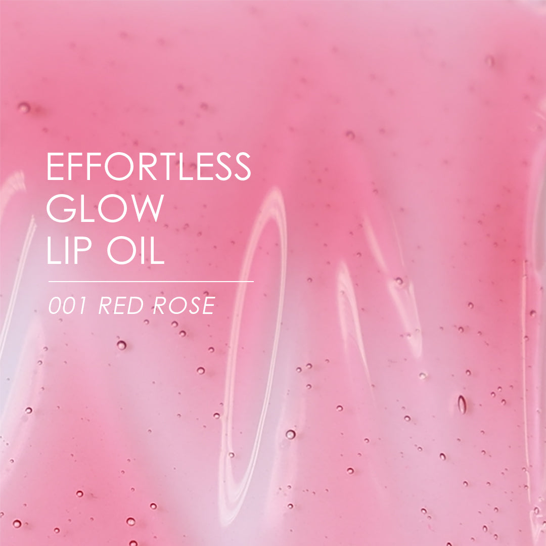 glowiest Effortless Glow Lip Oil - 001 Red Rose (0.17 fl.oz.)