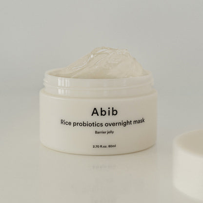 Abib Rice Probiotics Overnight Mask Barrier Jelly 80ml