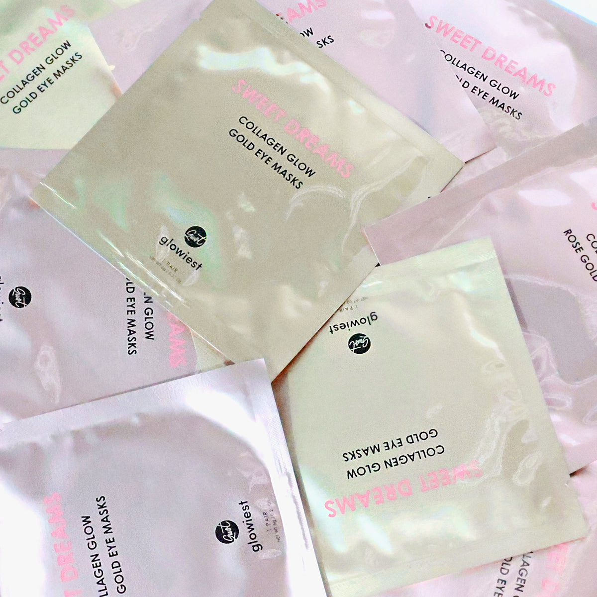 glowiest Sweet Dreams Collagen Glow Gold Eye Masks (0.21 oz.*5ea)