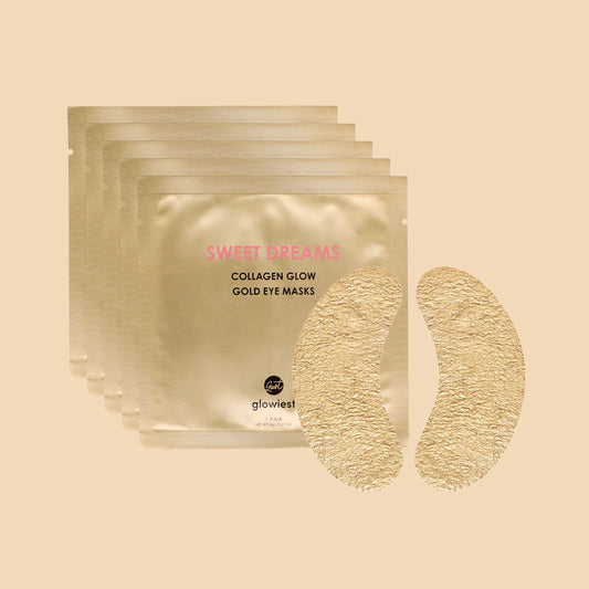 glowiest Sweet Dreams Collagen Glow Gold Eye Masks (0.21 oz.*5ea)