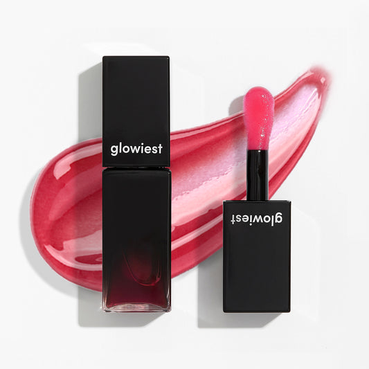 glowiest Effortless Glow Lip Oil - 001 Red Rose (0.17 fl.oz.)