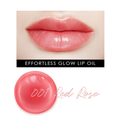 glowiest Effortless Glow Lip Oil - 001 Red Rose (0.17 fl.oz.)