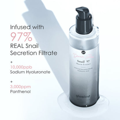 glowiest Dream Glow Snail 97 Mucin Essence 100mL