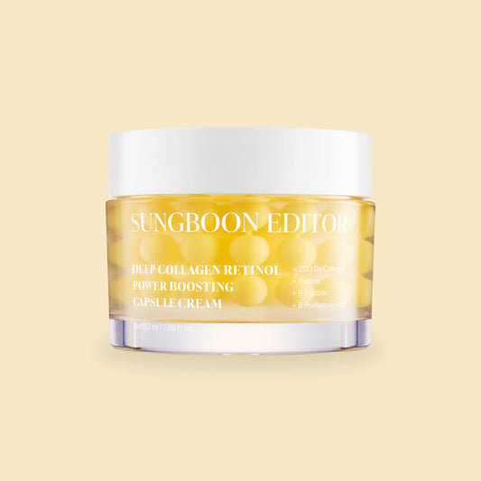 Sungboon Editor Deep Collagen Retinol Power Boosting Capsule Cream 50mL