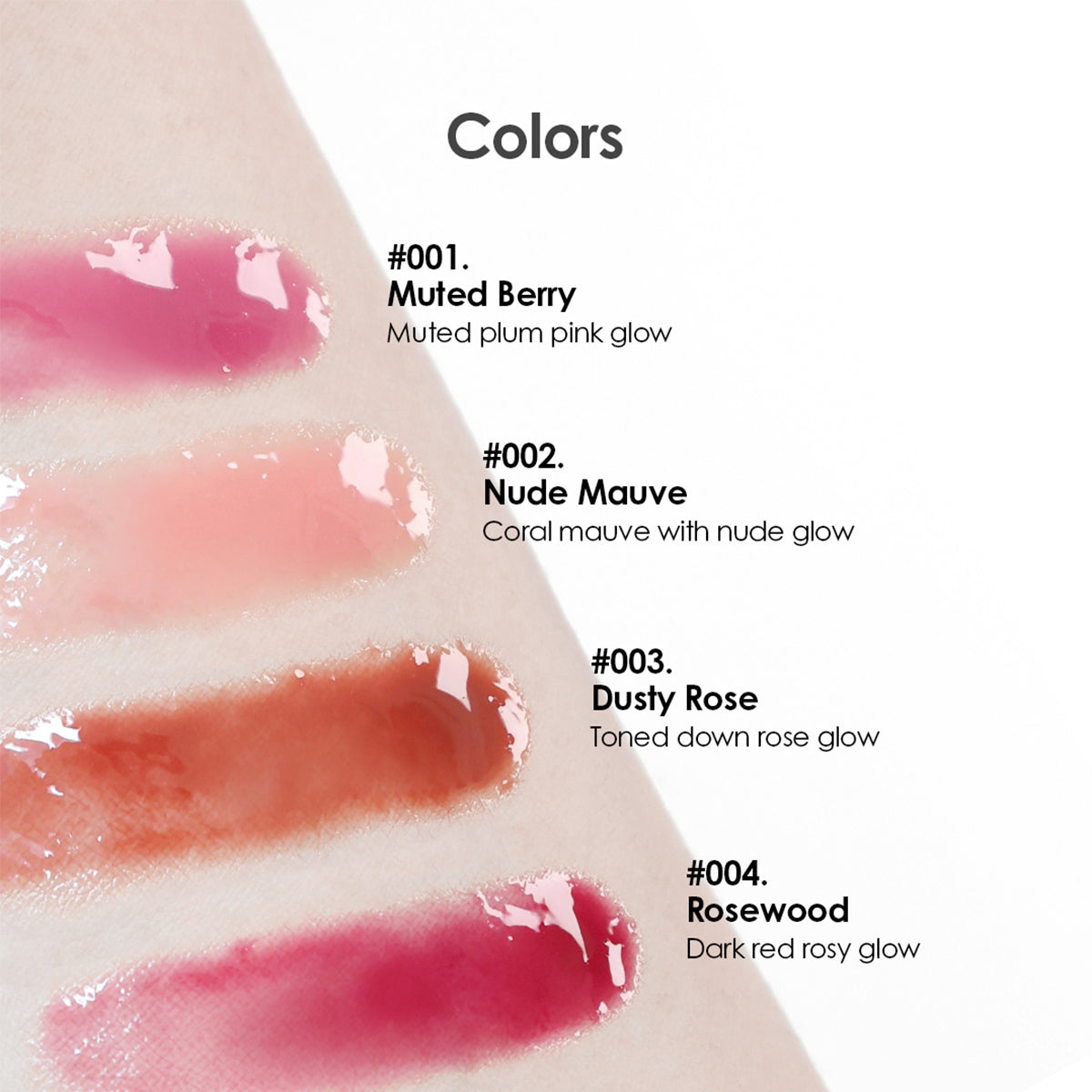 glowiest Dream Glow Tinted Lip Oil - 003 Dusty Rose
