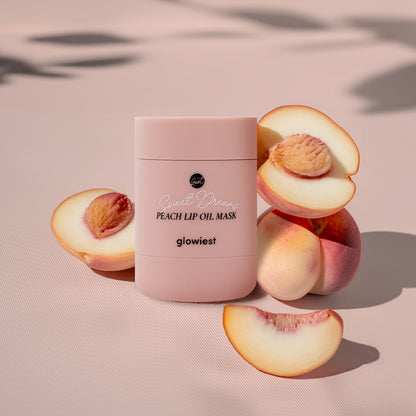 glowiest Sweet Dreams Peach Lip Oil Mask
